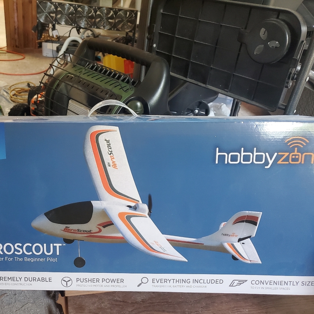 Mini aeroscout plane